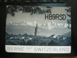 Carte QSL Radio Amateur SUISSE Switzerland HB9RSD à BERNE   Année 1939 Réseau CH - Amateurfunk