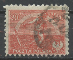 Pologne - Poland - Polen 1921-22 Y&T N°226 - Michel N°160 (o) - 20m Semeur - K9 - Oblitérés