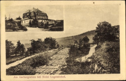 CPA Zinnwald Georgenfeld Altenberg Im Erzgebirge, Hotel Lugsteinhof, Am Aschergraben - Other & Unclassified