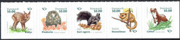 Denmark 2020. Fauna. 5-strip. MNH - Unused Stamps