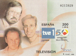 ESPAGNE - BLOC N°94 ** (2000) Télévision - Blocks & Kleinbögen