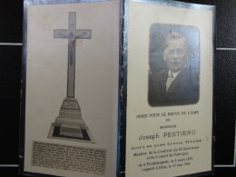 Joseph Pestieau épx Wiame Froichapelle 1870  1934  /8/ - Santini