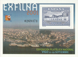ESPAGNE - BLOC N°97 ** (2001) "Exfilna 2001" - Blocks & Sheetlets & Panes