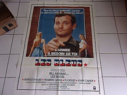 Affiche Originale 120 X 160 Film LES BLEUS Avec Bill Murray - Plakate