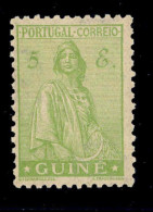 ! ! Portuguese Guinea - 1933 Ceres 5E - Af. 220 - MH - Guinea Portuguesa