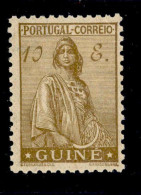 ! ! Portuguese Guinea - 1933 Ceres 10E - Af. 221 - MH - Portuguese Guinea