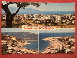 Cartolina - Saluti Da Soverato ( Catanzaro ) - Vedute Diverse - 1971 - Catanzaro