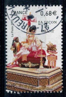 2015 N 4994 LA LECON DE CHANT : BOITE A MUSIQUE OBLITERE CACHET ROND  #234# - Used Stamps