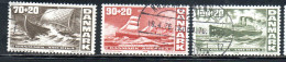 DANEMARK DANMARK DENMARK DANIMARCA 1976 AMERICAN DECLARATION OF INDEPENDENCE COMPLETE SET SERIE  USED USATO OBLITERE' - Used Stamps