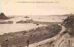 22 - Ile De Bréhat - L'Embarcadère à Mi-marée - Animée - Voyagée En 1931 - CPA - Voir Scans Recto-Verso - Ile De Bréhat