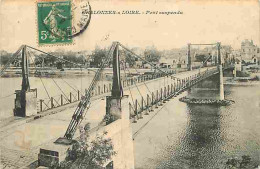 49 - Chalonnes Sur Loire - Pont Suspendu - CPA - Voir Scans Recto-Verso - Chalonnes Sur Loire