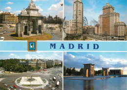 Espagne - Espana - Madrid - Multivues - Immeubles - Architecture - CPM - Voir Scans Recto-Verso - Madrid