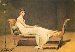 Art - Peinture - Jacques-Louis David - Portrait De Madame Rccamier - Musée Du Louvre De Paris - CPM - Carte Neuve - Voir - Peintures & Tableaux