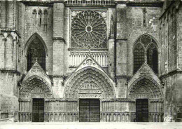 86 - Poitiers - Cathédrale Saint Pierre - Portails Façade - Mention Photographie Véritable - Carte Dentelée - CPSM Grand - Poitiers