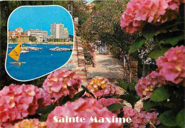 83 - Sainte Maxime - Multivues - Fleurs - CPM - Voir Scans Recto-Verso - Sainte-Maxime
