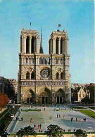 75 - Paris - Cathédrale Notre Dame - La Place Du Parvis Notre-Dame - Carte Neuve - CPM - Voir Scans Recto-Verso - Notre Dame De Paris