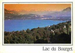 73 - Lac Du Bourget - Au Fond La Chaine De Belledonne - CPM - Voir Scans Recto-Verso - Le Bourget Du Lac