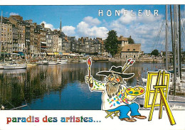 14 - Honfleur - Le Vieux Bassin, Le Quai Ste-Catherine - Carte Neuve - CPM - Voir Scans Recto-Verso - Honfleur