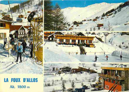 04 - Allos - La Foux D'Allos - Station De Sports D'hiver - Multivues - Hiver - Neige - Flamme Postale De Allos - CPM - V - Other & Unclassified