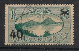 GUADELOUPE - 1943-44 - N°YT. 165 - Rade Des Saintes 40c Sur 35c - Oblitéré / Used - Usados