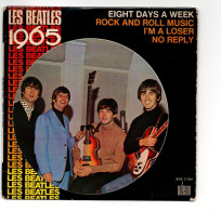 EP 45 TOURS THE BEATLES EIGHT DAYS A WEEK FRANCE 1965 LABEL ORANGE SOE 3764 - 7" - Rock