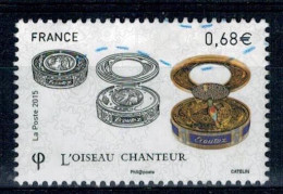 2015 N 4997 L'OISEAU CHANTEUR : BOITE A MUSIQUE OBLITERE CACHET ROND  #234# - Used Stamps