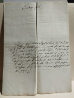 Italy Old Letter. Italia Lettera Medico Di Veroli A Conte Savelli Delegato Apostolico Frosinone 1835 - Zonder Classificatie