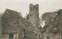 Zonnebeke Passendale Verwoeste Kerk 1914 15 - Zonnebeke