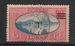 GUADELOUPE - 1943-44 - N°YT. 170 - Rade Des Saintes 1f Sur 90c - Oblitéré / Used - Usati