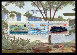 ! ! Angola - 1970 1st Postal Stamp In Angola (Souvenir Sheet) - Af. SS 03 - MNH - Angola