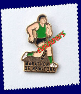 Pin's Marathon De New York, Course à Pieds, Running - Leichtathletik