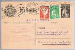 Portugal, 1930, For Kortitz - Storia Postale