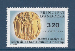 Andorre Français - YT N° 397 ** - Neuf Sans Charnière - 1990 - Unused Stamps