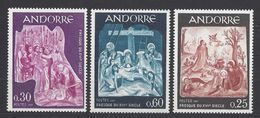 Andorre Français - YT N° 184 à 186 ** - Neuf Sans Charnière - 1967 - Nuevos