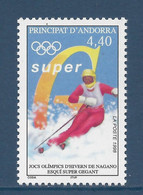 Andorre Français - YT N° 498 ** - Neuf Sans Charnière - 1998 - Ongebruikt
