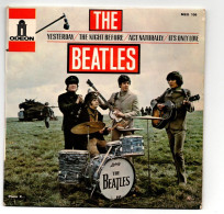 EP 45 TOURS THE BEATLES YESTERDAY 1966 FRANCE ODEON MEO 105 Label Rouge - 7" - Rock