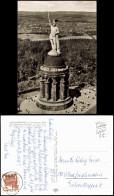 Ansichtskarte Hiddesen-Detmold Hermannsdenkmal Luftbild 1968 - Detmold