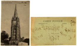 CP MARENNES (Charente-Inférieure) - Le Clocher - Début XXème Siècle - BM - Kirchen U. Kathedralen