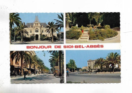 ALGERIE -  Bonjour De SIDI-BEL-ABBES - 4 Vues - Sidi-bel-Abbes
