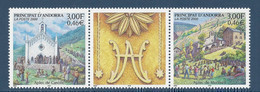 Andorre Français - YT N° 531 Et 532 ** - Neuf Sans Charnière - 2000 - Unused Stamps