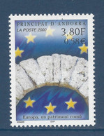 Andorre Français - YT N° 537 ** - Neuf Sans Charnière - 2000 - Unused Stamps