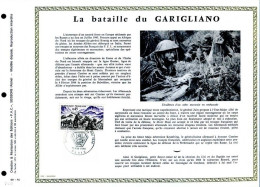 Rarissime Feuillet PAC (précurseur De CEF) De 1969 - LA BATAILLE DU GARIGLIANO - 1960-1969
