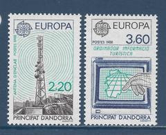 Andorre Français - YT N° 369 Et 370 ** - Neuf Sans Charnière - 1988 - Unused Stamps