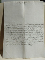 Italy Old Letter. Italia Lettera Battistini Chirurgo A Veroli, A Conte Savelli Delegato Apostolico Frosinone 1835 - Sin Clasificación