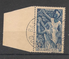 GUADELOUPE - 1947 - N°YT. 209 - Café 10f Bleu - Oblitéré / Used - Used Stamps