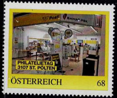 PM  Philatelietag 3107 St.Pölten  Ex Bogen Nr.  8125670  Vom 8.1.2018 Postfrisch - Personnalized Stamps