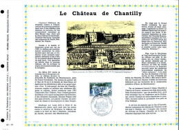 Rarissime Feuillet PAC (précurseur De CEF) De 1969 -  LE CHATEAU DE CHANTILLY - 1960-1969