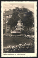 AK Görlitz, Kunstbrunnen Auf Dem Hindenburgplatz  - Görlitz