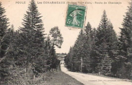 . 69 . POULE . Les ÉCHARNEAUX . Route De Chansaye . - Other & Unclassified