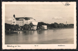 AK Schärding A. Inn, Kurhaus, Vom Wasser Gesehen  - Other & Unclassified